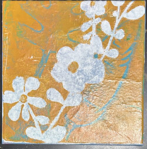 Abstract Floral - An Artists Invitational Canvas