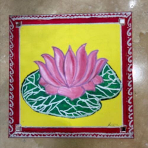 Pink Floral - An Artists Invitational Canvas